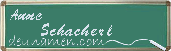 Anne Schacherl Visitenkarte